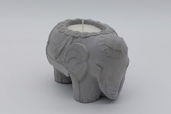 Elefant Duftkerze- Zitronengras