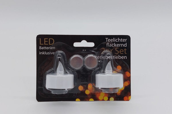 LED-Teelicht-Set inkl. Batterien