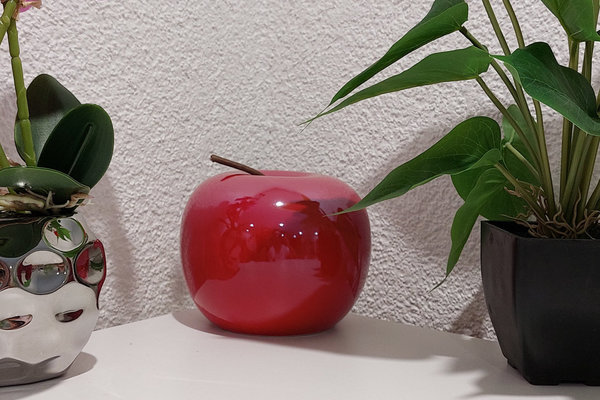Apfel aus Keramik ca. 13 cm